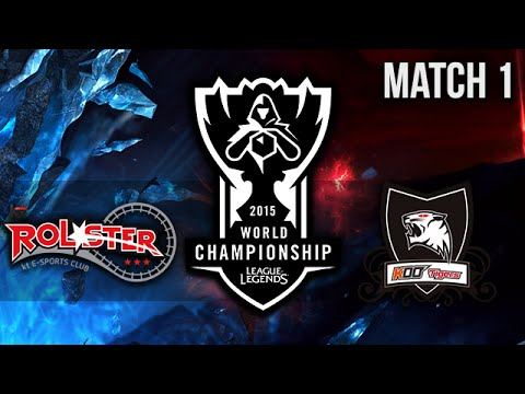KT vs KOO - Game 1 | WORLDS 2015 Quarterfinals BO5 - FR