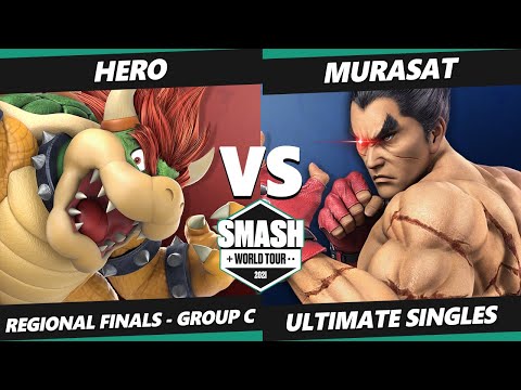 SWT East Asia Group C - Murasat (Kazuya) Vs. Hero (Bowser) Smash Ultimate Tournament