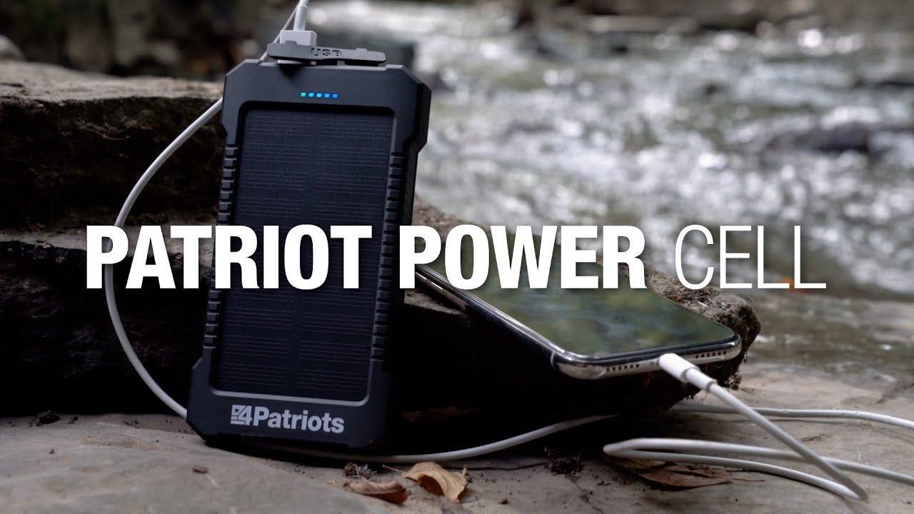 Patriot Power Cell features video.