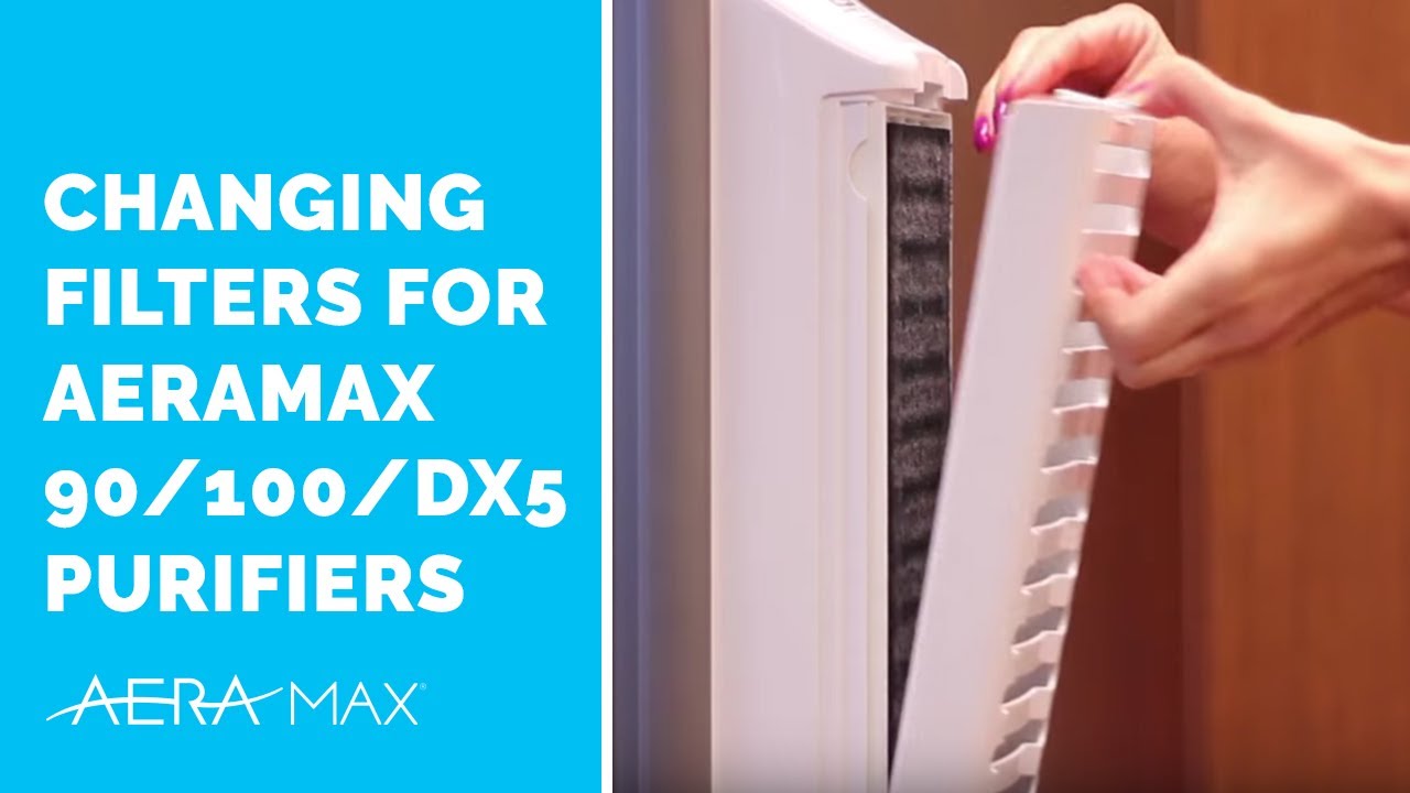Air Purifier Filter Change- Fellowes AeraMax 90/100/DX5 Air Purifiers