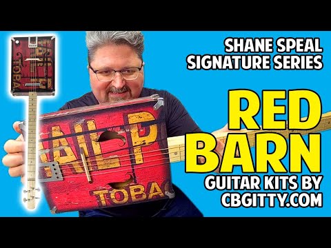 The Shane Speal "Red Barn" Guitar Kit Series by CBGitty