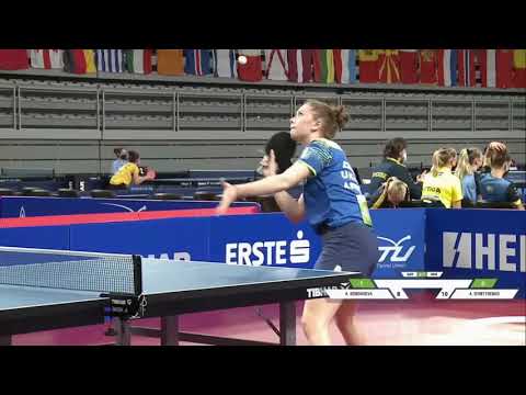 Anastasia Bondareva (GER) vs Anastasiya Dymytrenko (UKR) | JGT R16 | 2021 European Youth Champs
