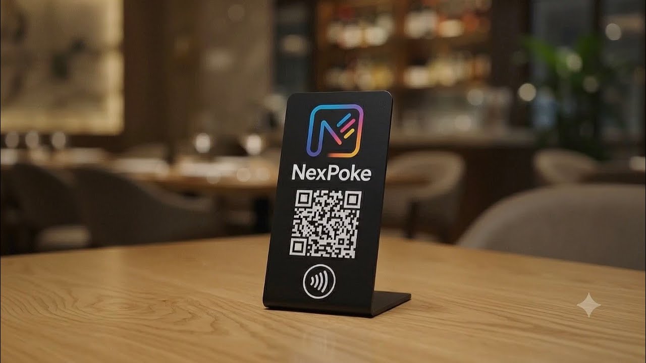 NexPoke NFC table tag film thumbnail