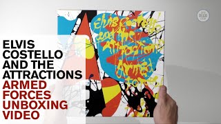 Elvis Costello and the Attractions / Armed Forces vinyl box set - unboxing video