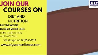 BFY - Diet and Nutrition Courses