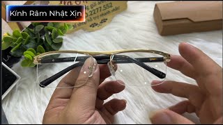 Gọng Kính Nhật Bãi Gọng Nhựa Vân Đồi Mồi Còn Đẹp Giá Rẻ Size Ngang 14cm