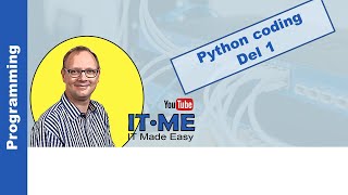 Praktisk Python del 1 intro og variable