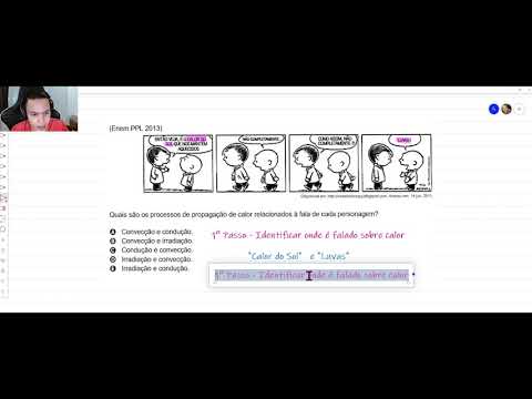 ENEM 2013 PPL   - Quais são os processos de propagação de calor relacionados à fala de cada