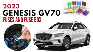 2023 Genesis GV70 Fuses, Fuse Box Diagram and Location Guide
