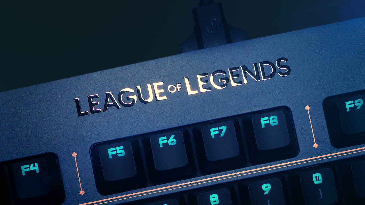 Teclado Mecánico Logitech G Pro Edicion League Of Legends Teclado A