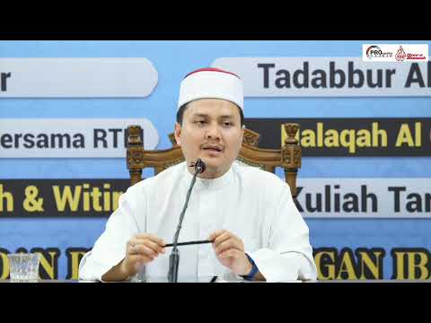 LIVE Tazkirah Terawih Dr Khalilullah Amin