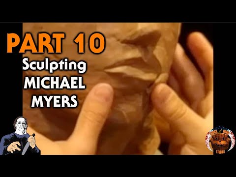 Michael Myers Sculpture Timelapse Documentary - Halloween (PART 10/31)