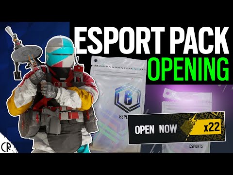 Opening 22 Six Invitational ESport Packs - Rainbow Six Siege