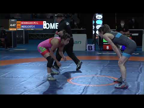 Qual. WW - 57 kg: G. RODRIGUES PE (BRA) v. F. INDELICATO (ITA)
