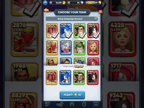 SEGA Heroes Stage 174