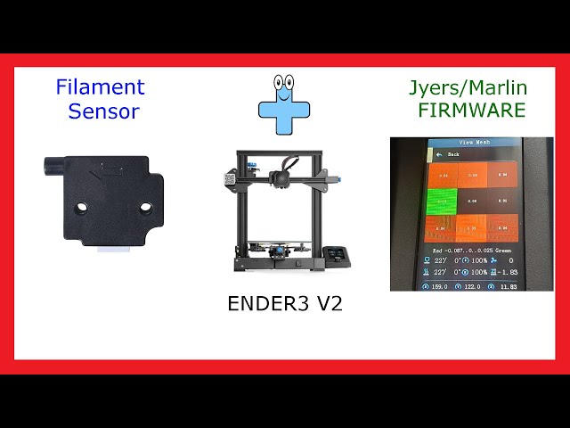 Vídeo relacionado con Kisangel Módulo de detección de fin de filamento para impresora 3D: Detector de sensor de filamento de 1,75 mm - Monitor de detección de fin de para una impresión sin interrupciones y prevención