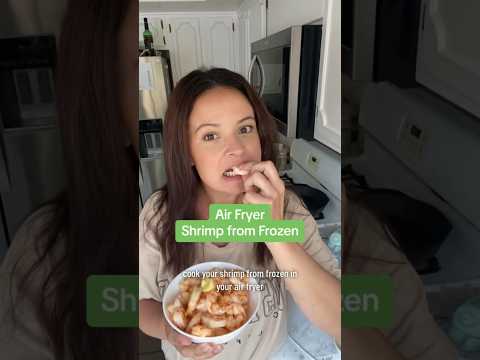 Frozen shrimp in air fryer #keto #carnivore #carnivorediet #food #ketodiet #airfryerrecipes #shrimp