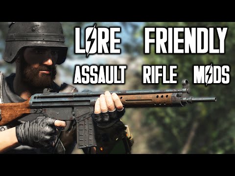 Fallout 4 - Top 10 Lore Friendly Assault Rifle Mods