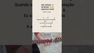 COMO. TOCAR NO VIOLÃO SIMPLIFICADA - 🎶 Os Verdes Campos da Minha Terra – Agnaldo Timóteo 🎸✨