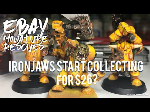 eBay Miniature Rescues - Ironjawz start collecting for $26!