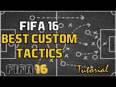 Best Custom Tactics in Fifa 16 – Improve Your Build-Up Play, Possession, and Defending