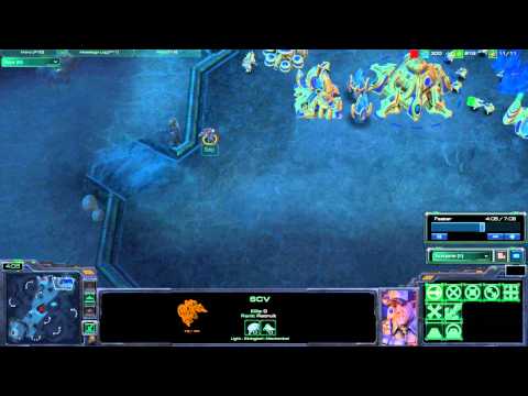 Planetary Fortress rush - StarCraft 2 - TvP
