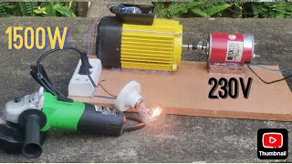 I turn waterpump into a working generatos#diy generator#how to make electric generator#diygenerator