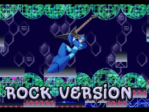 MEGAMAN X5: Cyber Maze Core 4 (Sigma's Stage) ROCK Version
