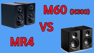 Edifier M60 (N300)  VS Edifier MR4