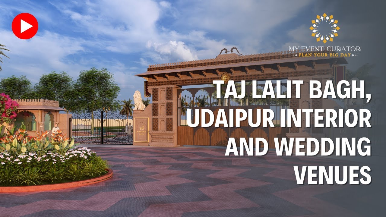 Taj Lalit Bagh Udaipur wedding video