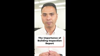 The Importance of Building Inspection Report #shorts #property