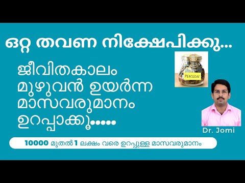 LIC Jeevan Akshay I Onetime investment to get guaranteed lifelong monthly pension I Malayalam