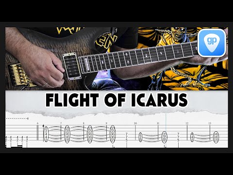 Iron Maiden | Flight of Icarus | TAB | Guitar Cover | Lesson