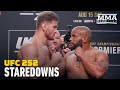 UFC 252 Weigh-In Staredowns - MMA Fighting