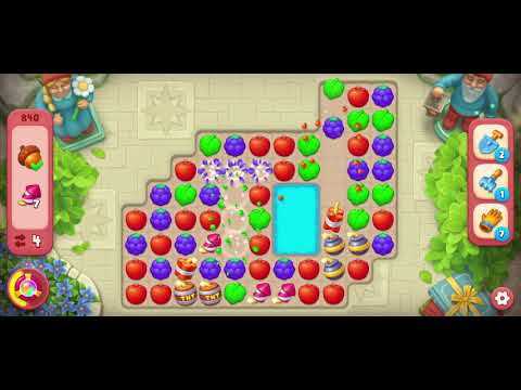 Gardenscapes Level 840