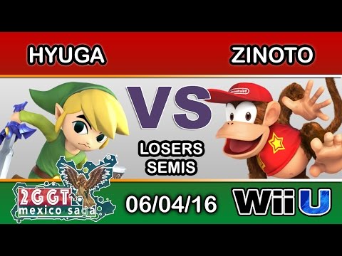 2GGT: Mexico Saga - SF | Hyuga (Toon Link) Vs. Pulse | Zinoto (Diddy Kong) Losers Semis