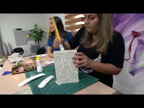 Bandeja em cartonagem por Andressa Guilherme - 20/09/2017 - Mulher.com - P3/3