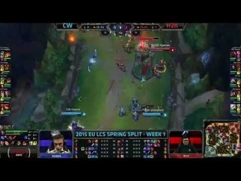 Copenhagen Wolves vs H2K Gaming /// S5 EU LCS Spring 2015 Week 1 - Day 1