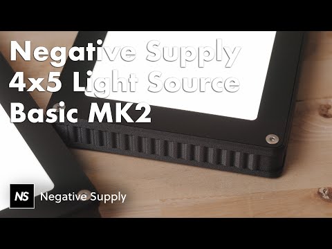 4x5 Light Source Basic MK2 (97 or 99 CRI) for Film Scanning