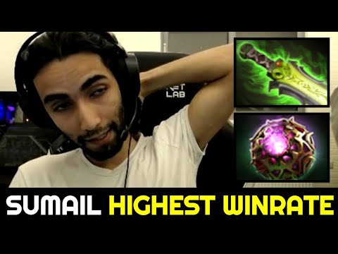 SUMAIL vs 12K MMR PURE with his Highest Winrate Hero Dota 2
