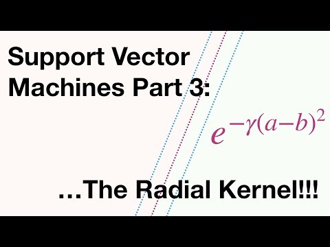 Support Vector Machines Part 3: The Radial (RBF) Kernel (Part 3 of 3)