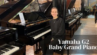 Video thumbnail for Yamaha G2 Baby Grand Piano Black Polyester | Review & Demo | Sherwood Phoenix by Sherwood Phoenix