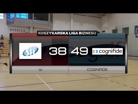 SII vs Cognifide - XIV kolejka - Poznań - Koszykarska Liga Biznesu