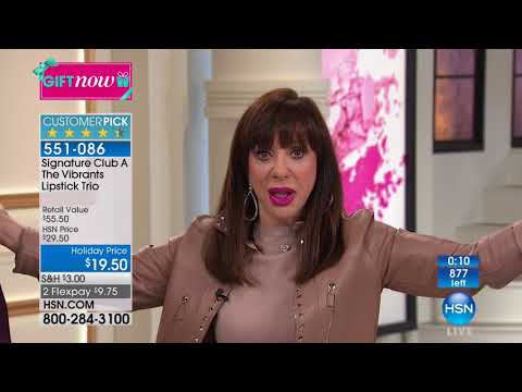 HSN | Signature Club A by Adrienne Beauty Gifts 11.05.2017 - 10 AM