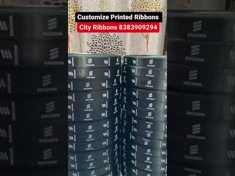 City Ribbons - Manufacturer of Custom Printed Ribbon & Printed Satin ...