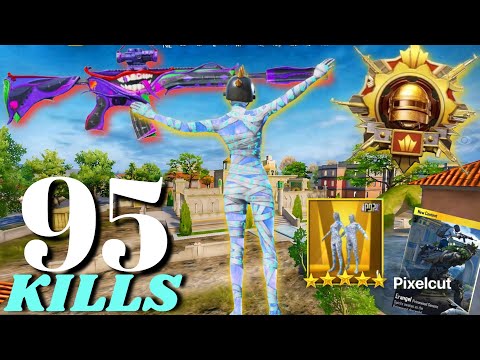 95 KILLS!😱 INSANE FIGHT PERFECT GAMEPLAY IN NEW MODE🔥Pubg Mobile SAMSUNG,A7,A8,J4,J5,J6,J7,S26,S25,S