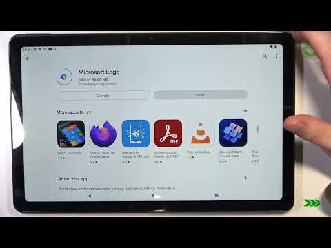 How to Access Microsoft Edge Browser in Nokia T21 - Install Microsoft Edge