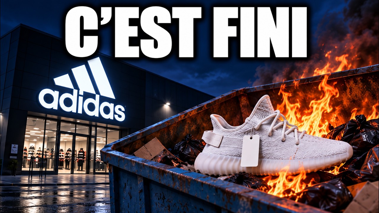 La chute BRUTALE de Adidas