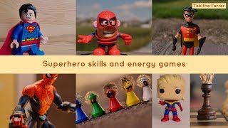 superhero skills and energy games
