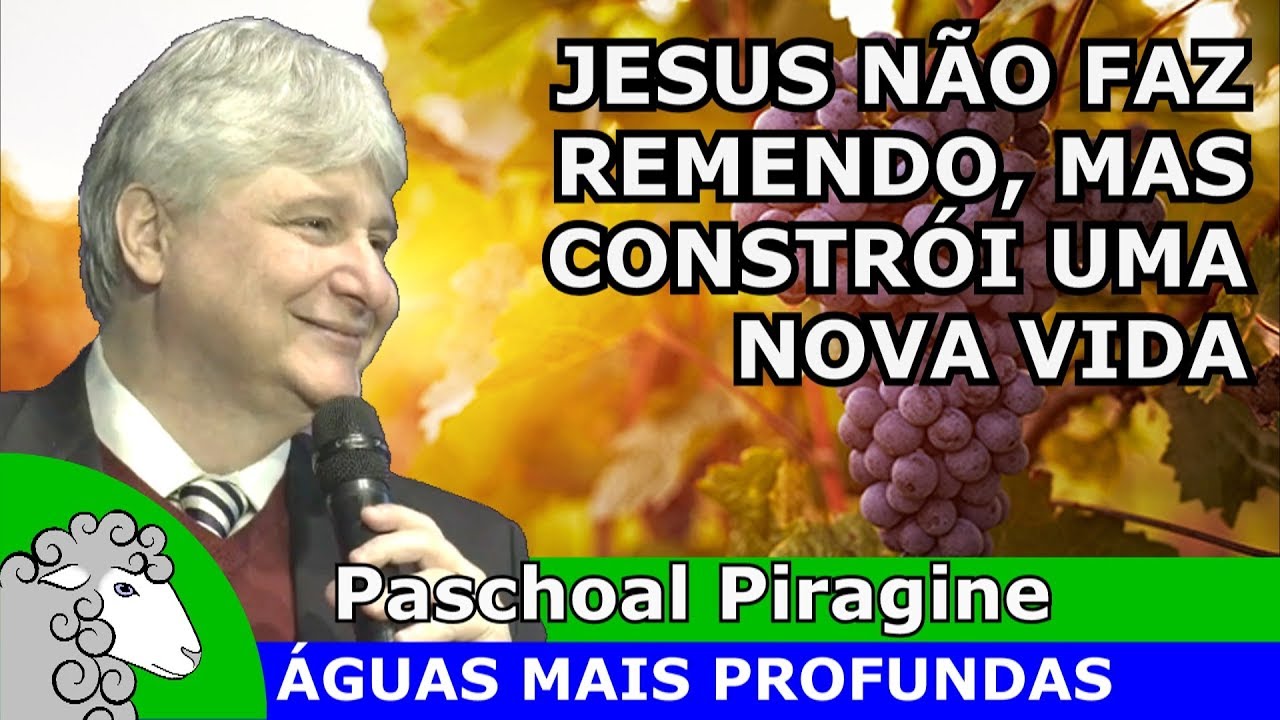A explicação das parábolas da roupa nova e do vinho novo em odres velhos